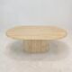 Italian Travertine Coffee Table, 1980's