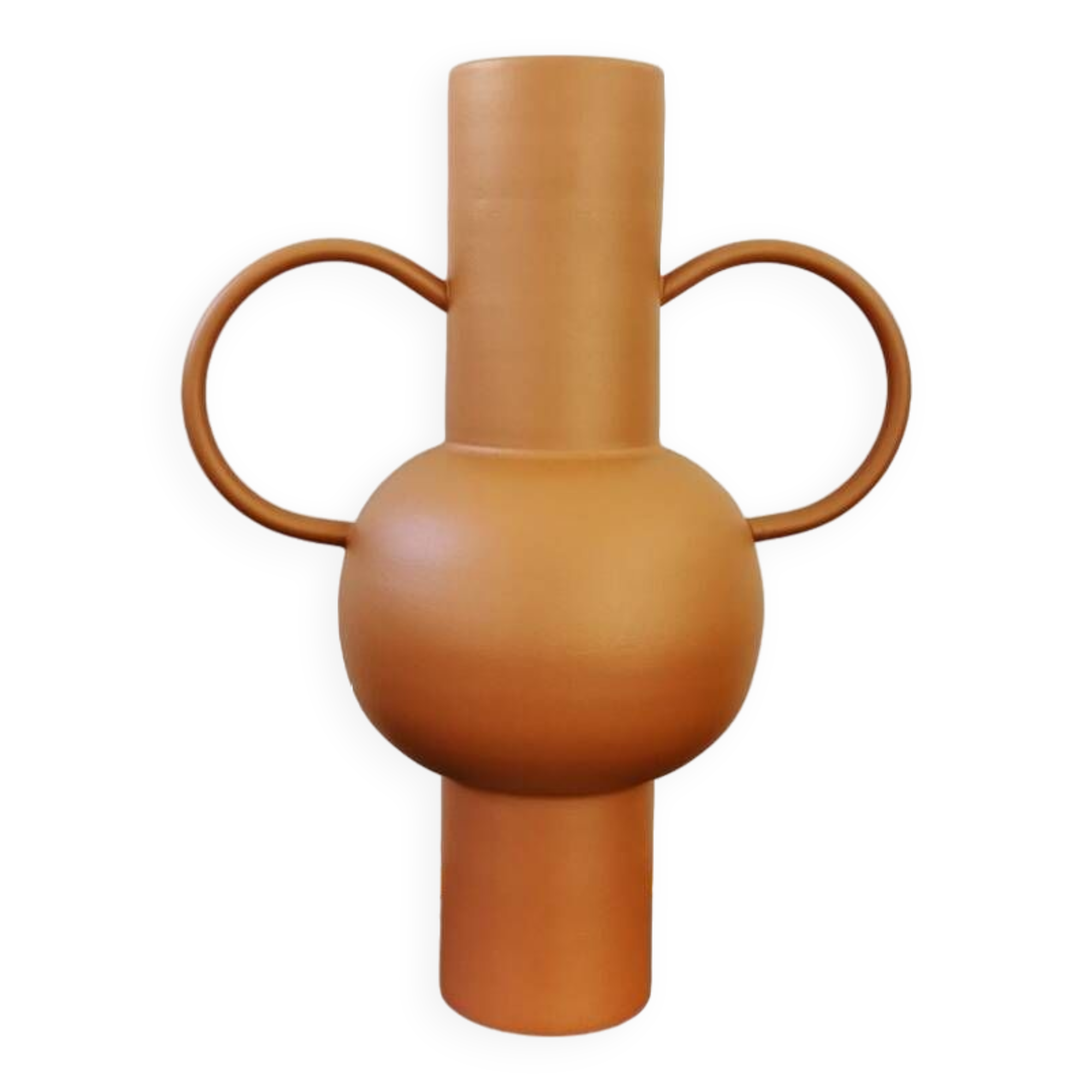 Orange vase