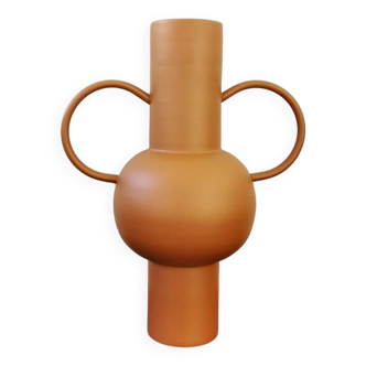 Orange vase