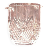 Seau à glace en cristal dimensions : hauteur -20 c/m-diamètre haute -16cm-