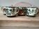 Set of 4 tea or coffee cups, Boch ceramic, Argenteuil series from the 60s