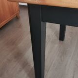 Solid oak farm table