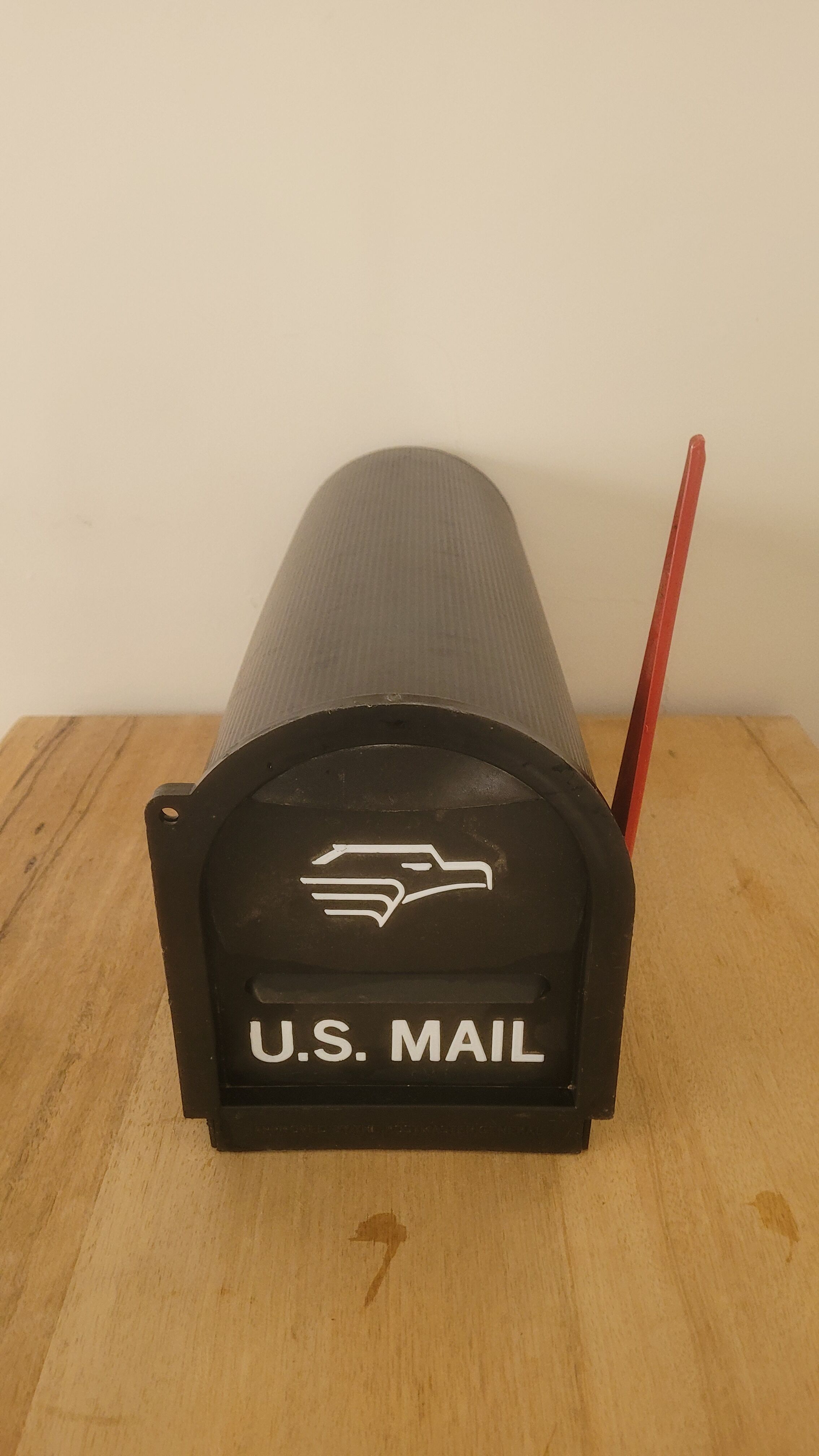 Authentic Black American Mailbox