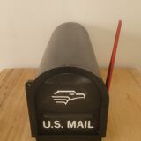 Authentic Black American Mailbox
