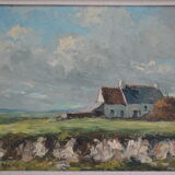Landscape of Normandy signed P.H. Renier