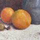 Painting 1934 "the jug with fruit" signed j.uteza