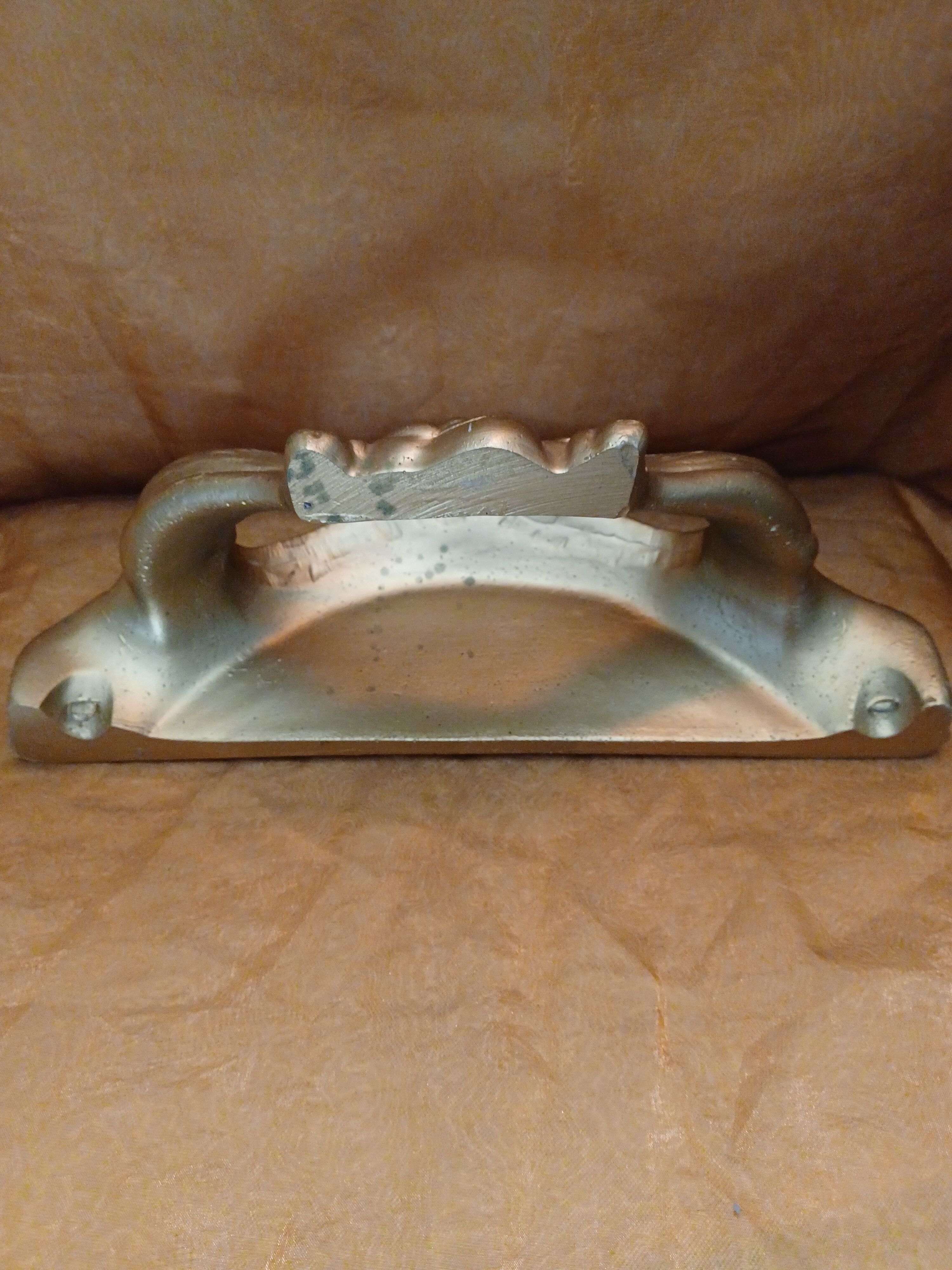 Wall console shelf Gilded, Baroque resin.