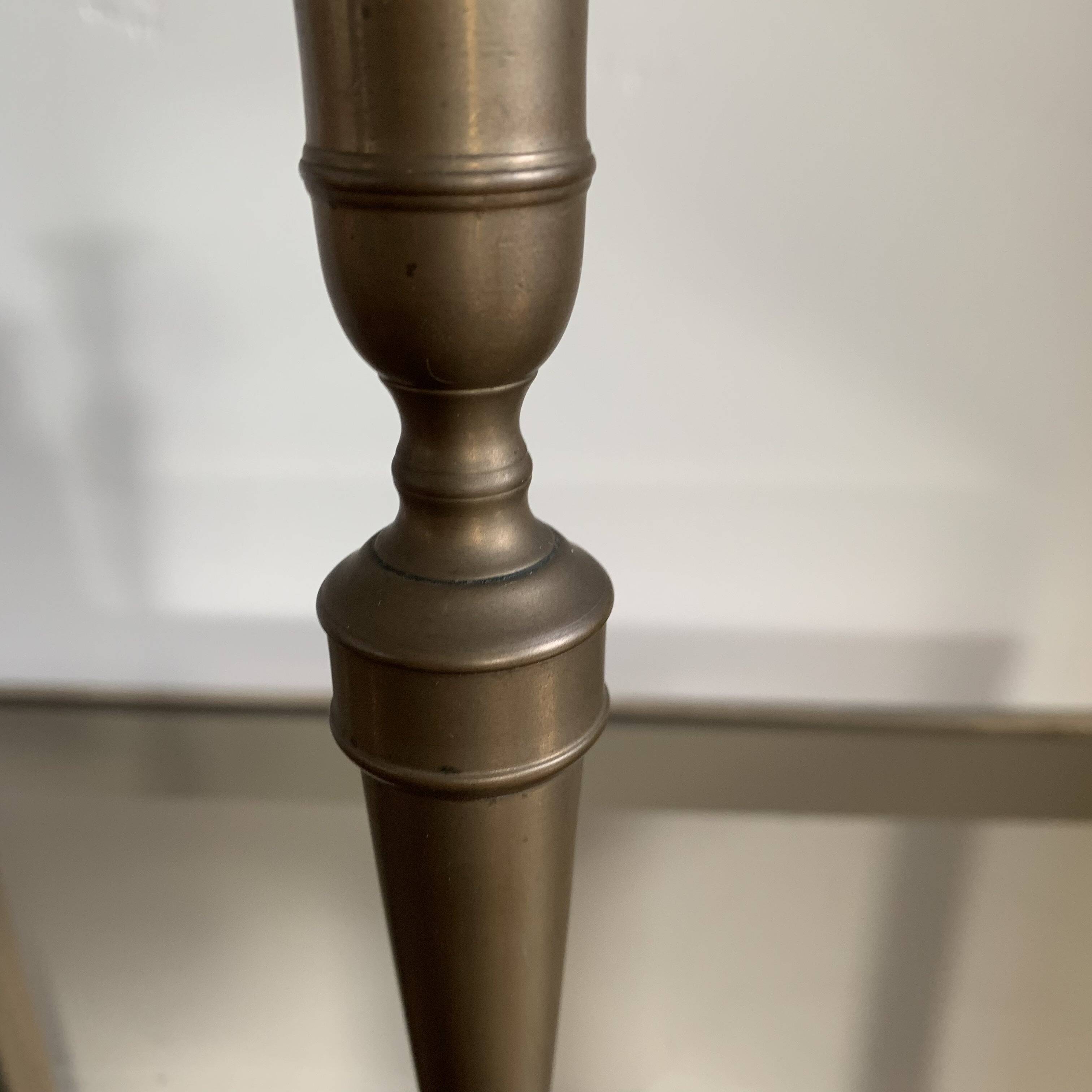 Brass candle holder