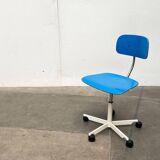 Mid-century Danish architect swivel office chair by Jørgen Rasmussen for Kevi, 1960s.