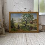 Oil painting canvas 1944 XL