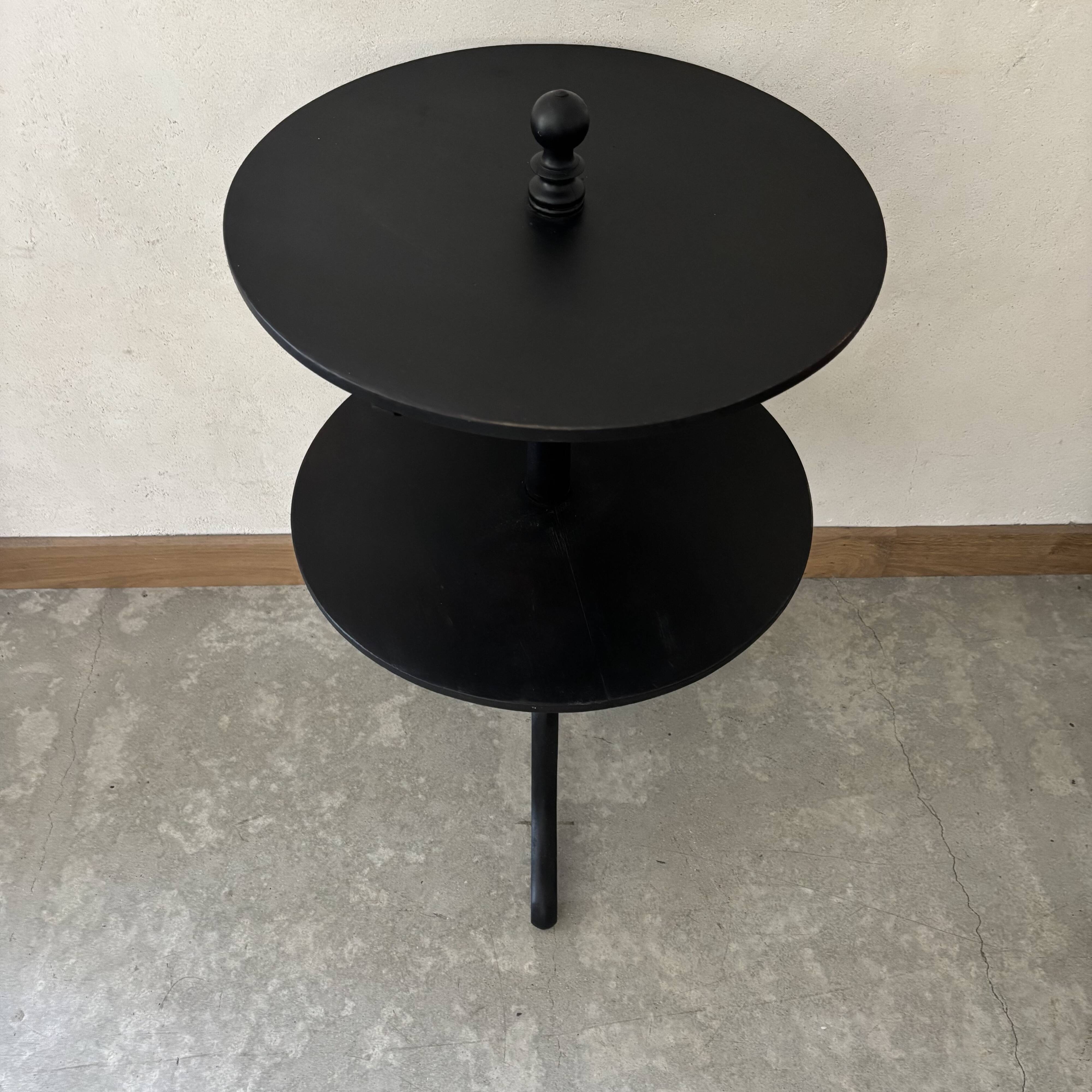 Wooden side table