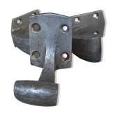 Vintage cast aluminium wall hooks
