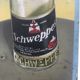 Plaque publicitaire en métal Schweppes