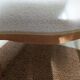 Fauteuil Voltaire tissu bouclette