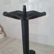 Large metal candlestick
