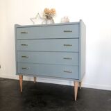 Chest of drawer compass feet