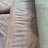 Leather sofa