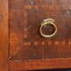Pair of walnut bedside tables in Barocchetto style