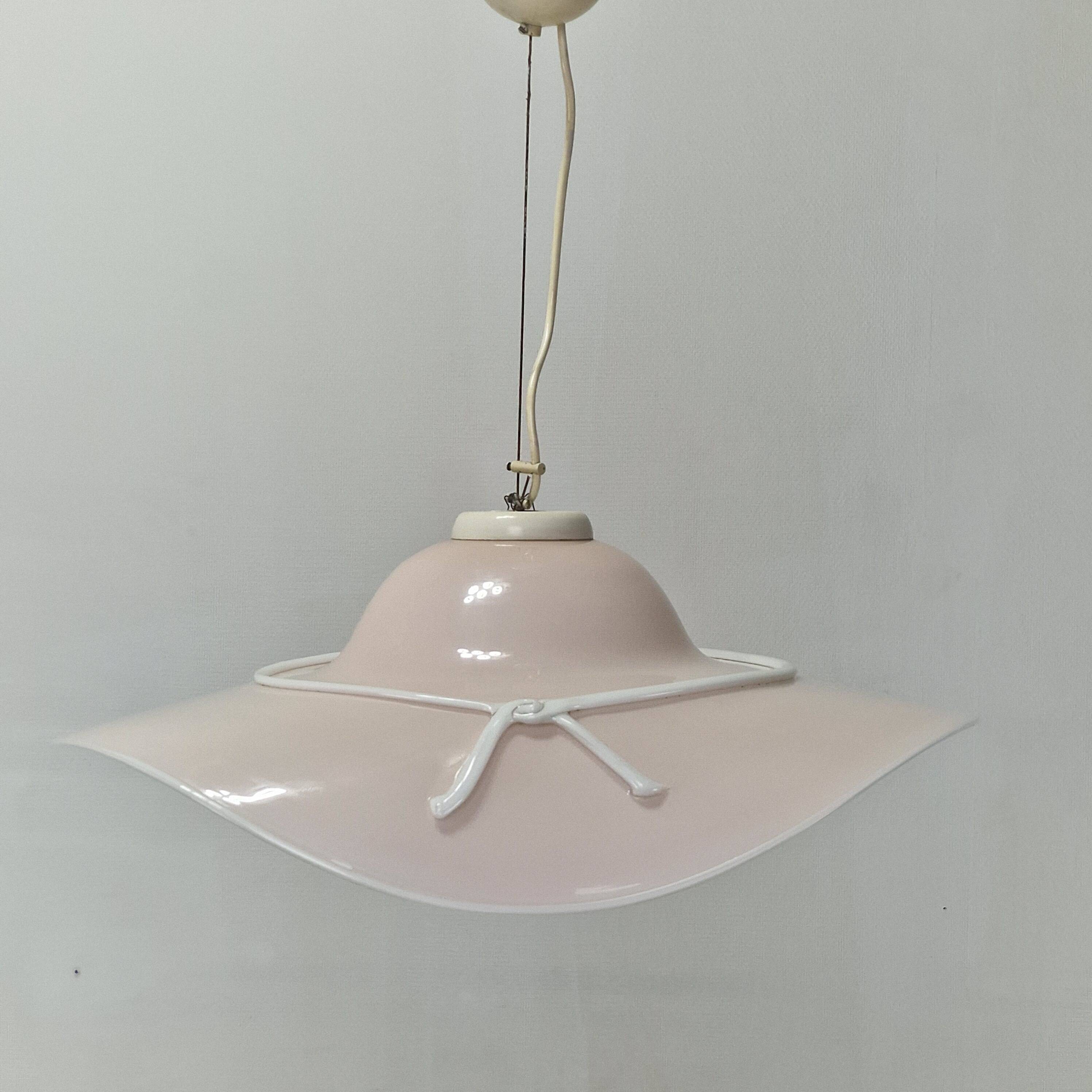 The Art of Venetian Glass: 1970s Murano "Cappellina" Pendant Chandelier