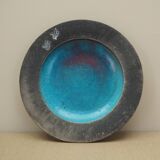 Ceramic platter, Danish design, 1960s, production: Denmark