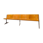 Friso Kramer 4-seater bench for Wilkhahan 60-70's