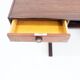 Modern mid-century wooden desk by Gianfranco Frattini for Bernini