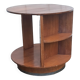 Modernist art deco bookcase pedestal