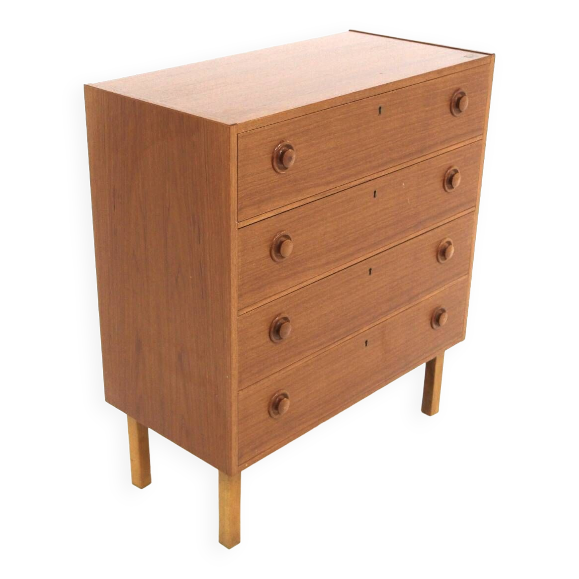 Scandinavian teak chest of drawers, Sweden, 1960