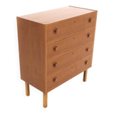 Commode scandinave en teck, Suède, 1960