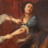 18th century painting, Joseph and Potiphar's Wife