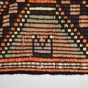 Red & Burgundy Handmade Antique Kilim Rug, 218x320Cm