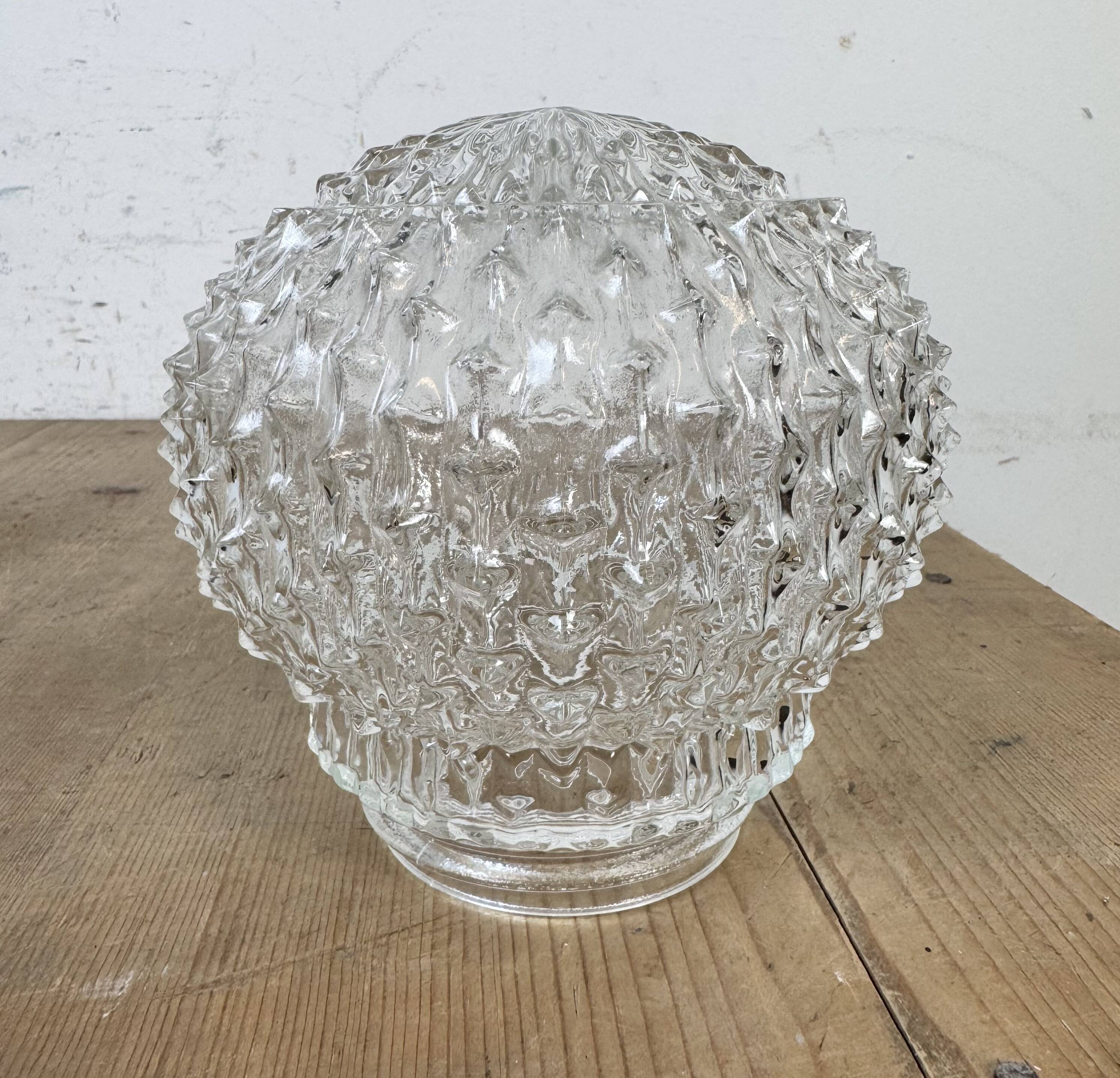 Vintage White Porcelain Wall Light, 1970s