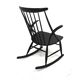 Beech rocking chair, Illum Wikkelsø, N. Eilersen, Denmark, 1960