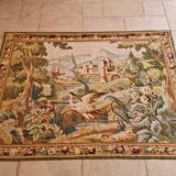 Aubusson Tapestry: Greenery with Fairies.
