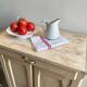 Antique Parisian buffet/jam cupboard in patinated wood