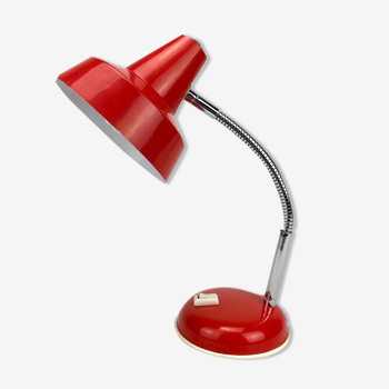 Red casserole lamp 70'S