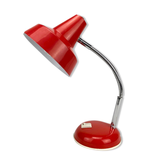 Red casserole lamp 70'S