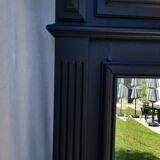 Antique beveled mirror
