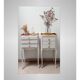 Pair of antique bedside tables