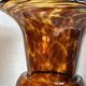 Vintage 1960s "tortoiseshell" blown glass vase