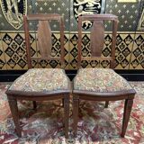 Pair of art deco chairs