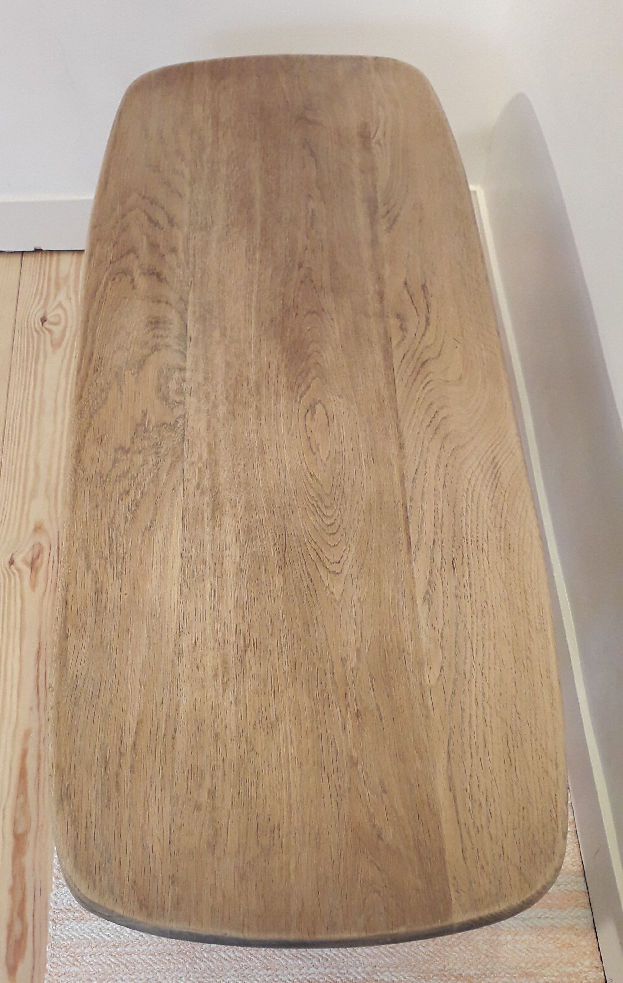 Solid oak coffee table