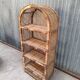 Wicker rattan bookshelf