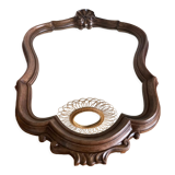 Mirror frame resin imitation wood