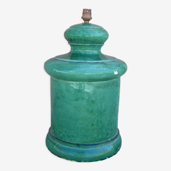 Pied de lampe en céramique vintage