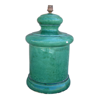 Pied de lampe en céramique vintage