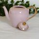 Teapot coffee maker and earthenware