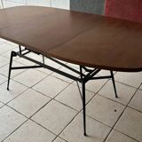 Scandinavian vintage teak evolving table
