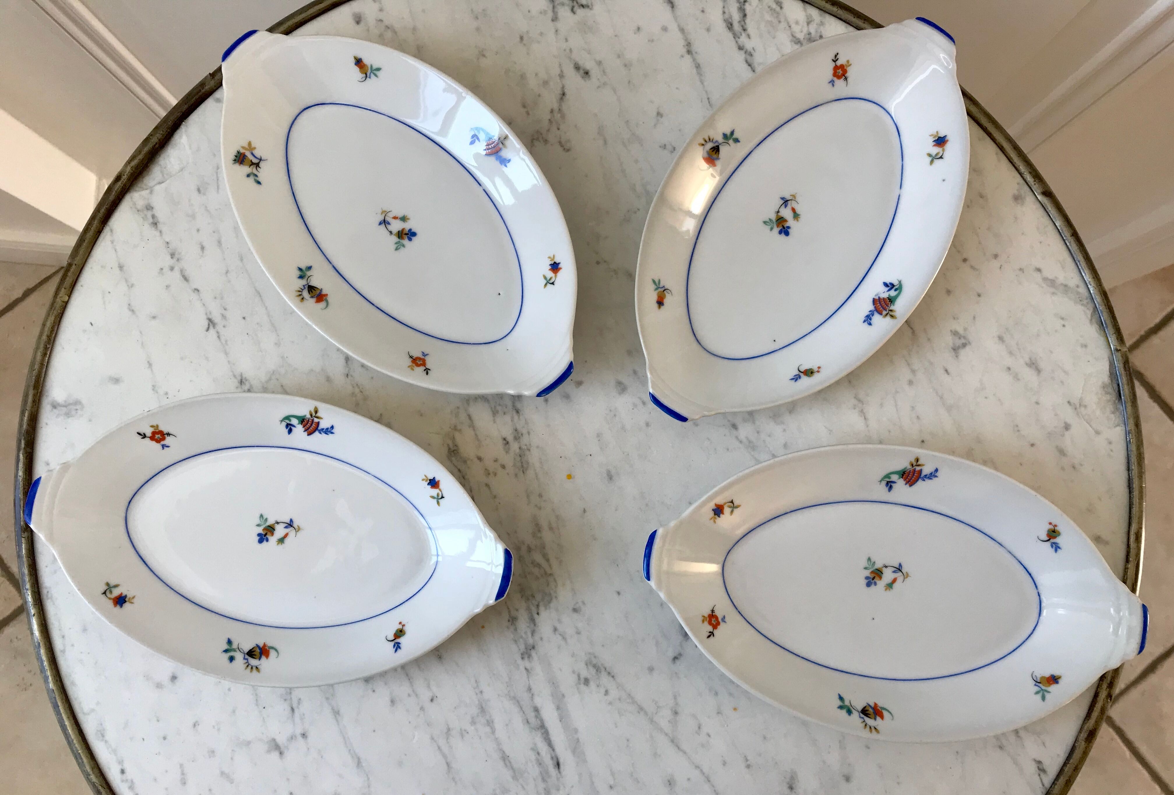 Set of 4 raviers old 50s