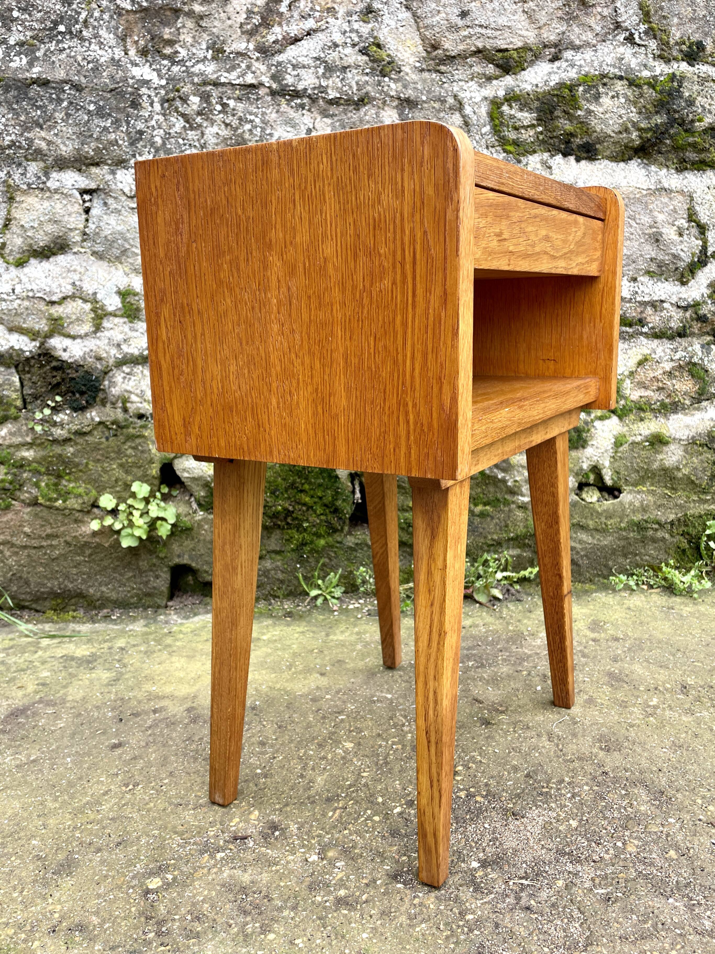 Pair of Scandinavian bedside tables